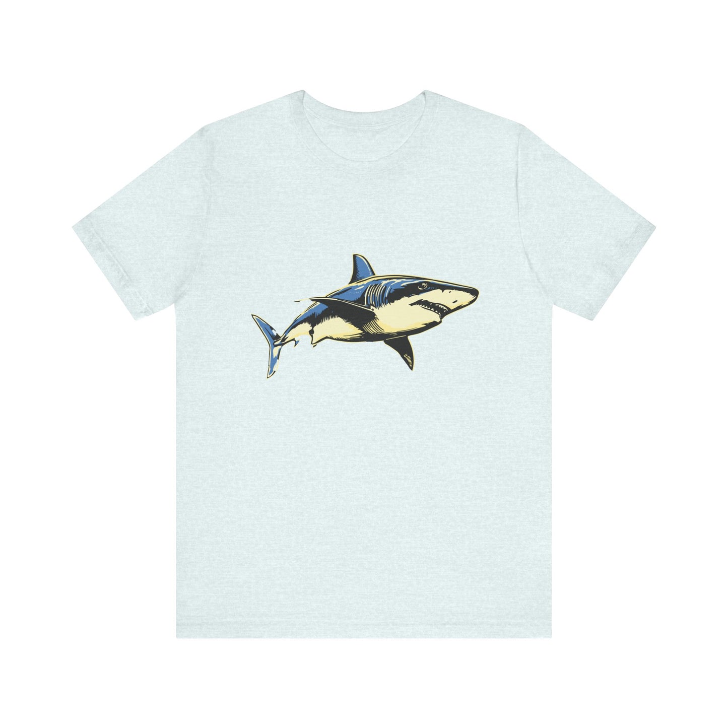 Vintage Great White Shark Graphic Unisex Jersey Tee