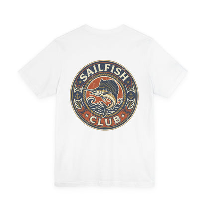 Sailfish Club Tee - Badge (Both sides)