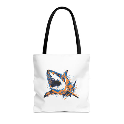 Shark Tote Bag - GW Slash Drawing NYK Colors