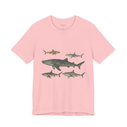 Shark Tee - Ocean's Five (Logo on Back)