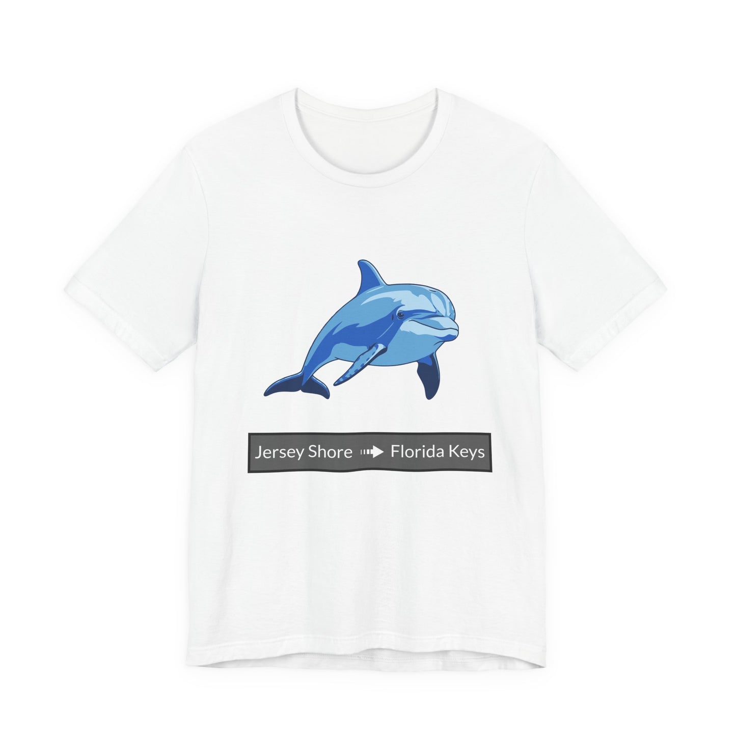 Dolphin Tee - Migration "Jersey Shore to Florida Keys"