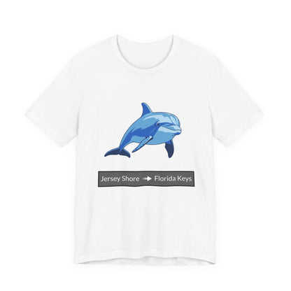 Dolphin Tee - Migration "Jersey Shore to Florida Keys"