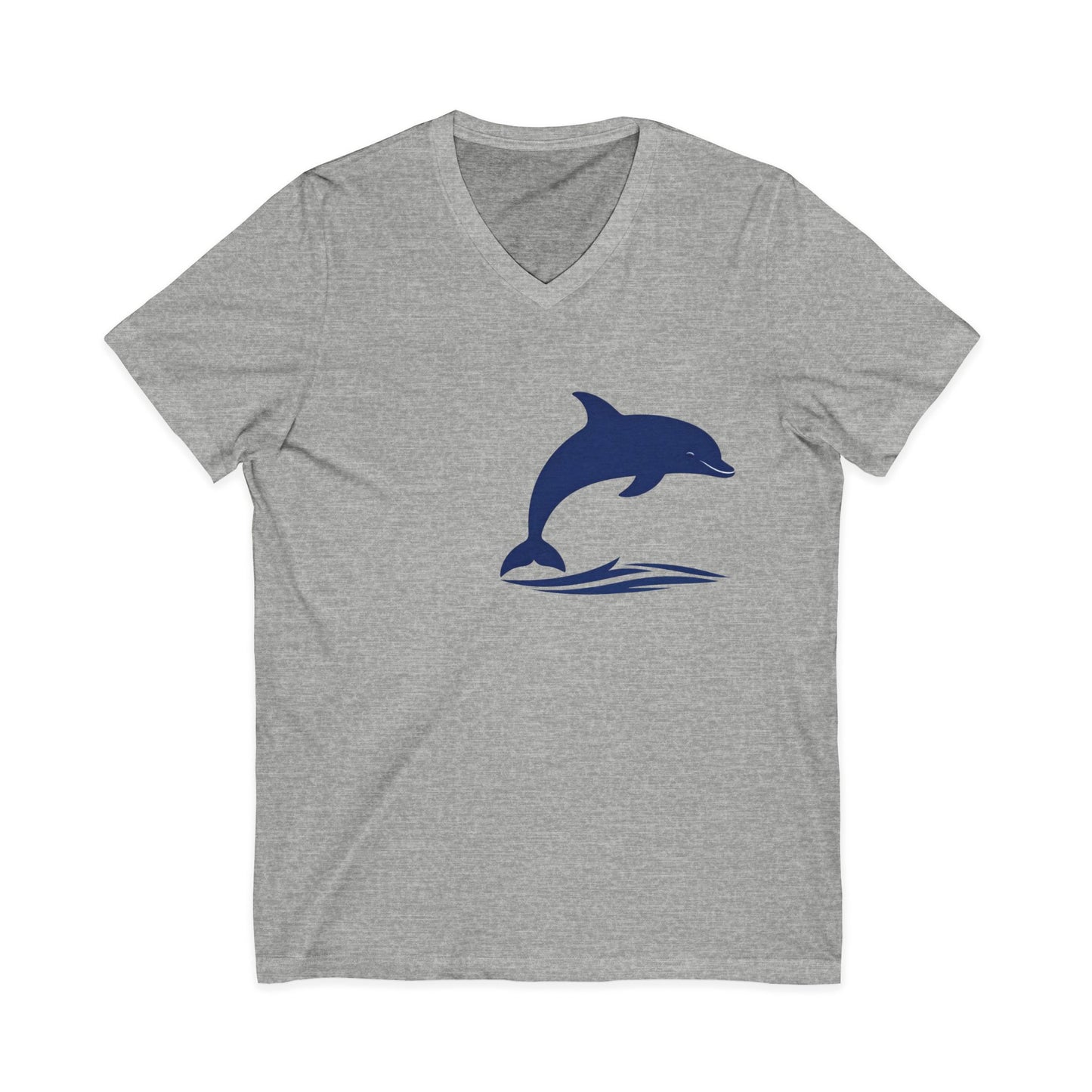 •V• Dolphin V-Neck Tee - Breach