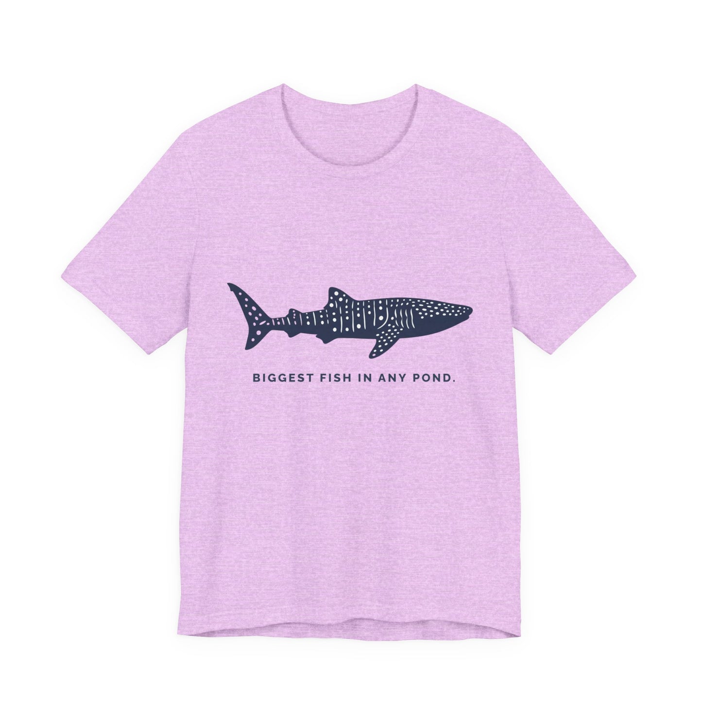 Shark Tee –  Whale Shark Silhouette "Biggest Fish In Any Pond"