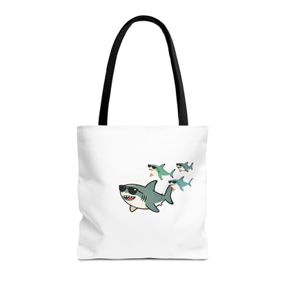 Shark Tote Bag - Sharky School