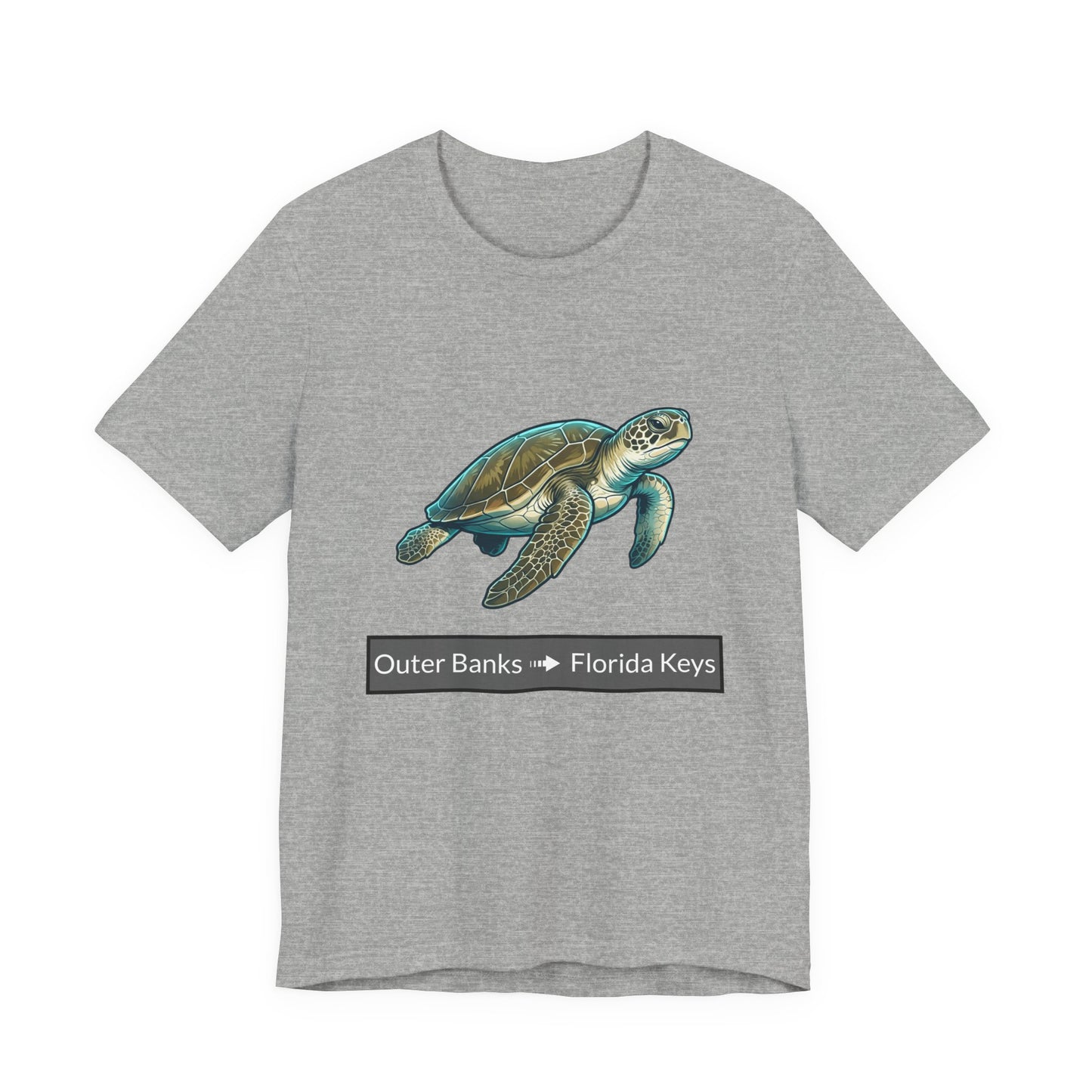 Turtle Tee - Migration "Outer Banks to Florida Keys"