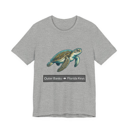 Turtle Tee - Migration "Outer Banks to Florida Keys"