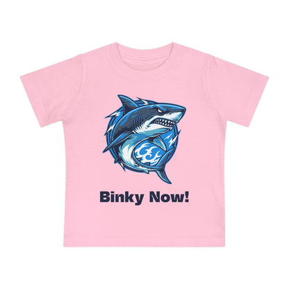 Shark Baby Tee - Binky Now!
