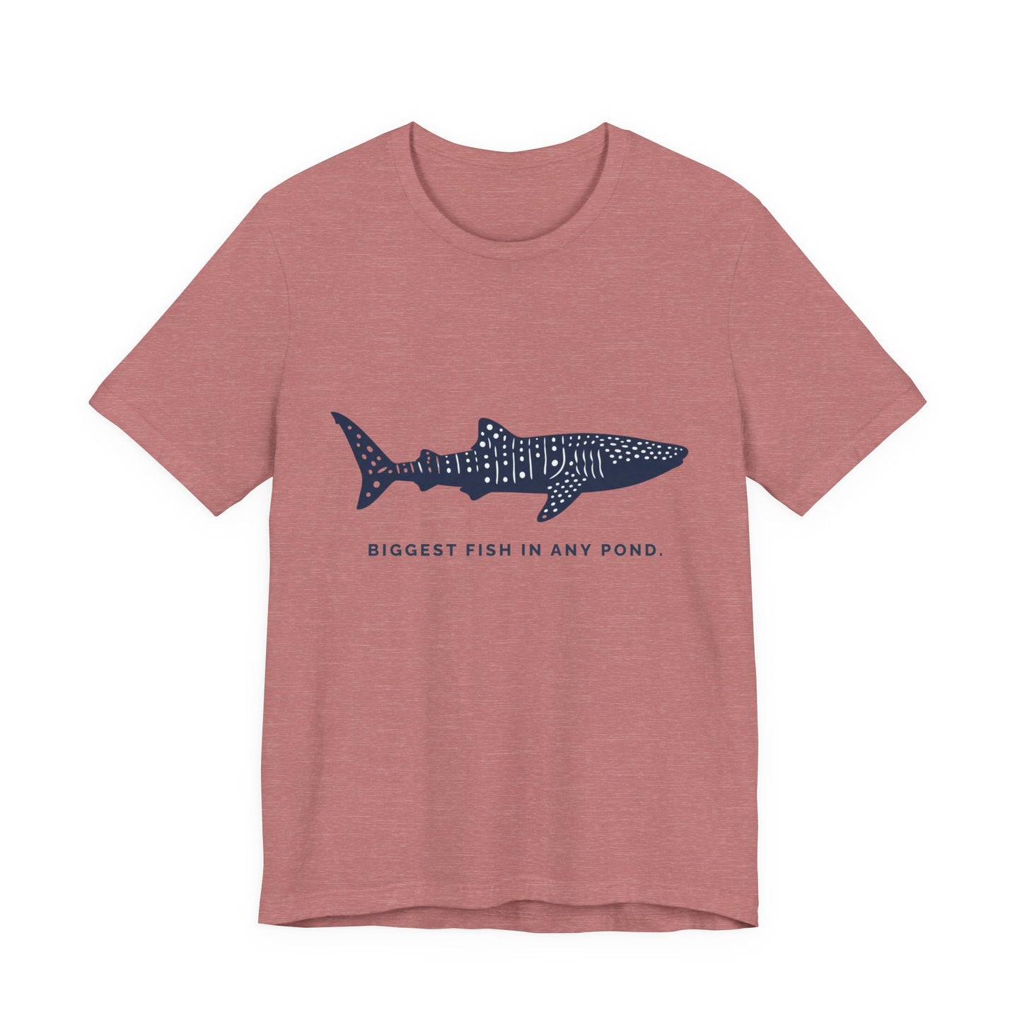 Shark Tee –  Whale Shark Silhouette "Biggest Fish In Any Pond"