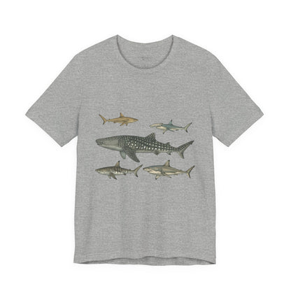 Shark Tee - Ocean's Five (Logo on Back)
