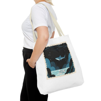 Shark Tote Bag - "Zen"