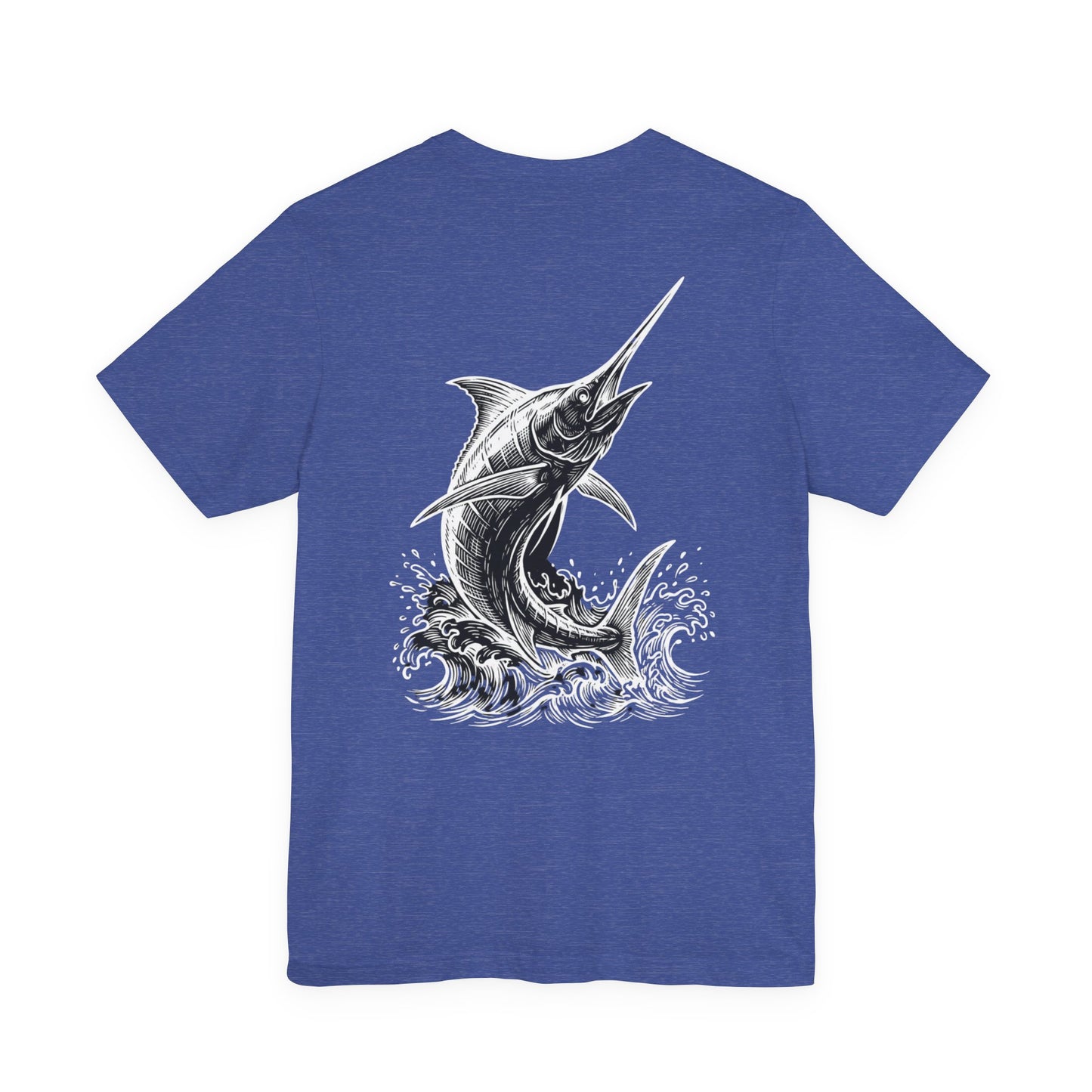 Marlin Club Tee - Leap (Back Image, Front Logo)