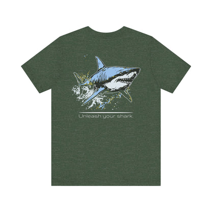 Great White Shark Tee - Ultimate Unleash (Back Print)