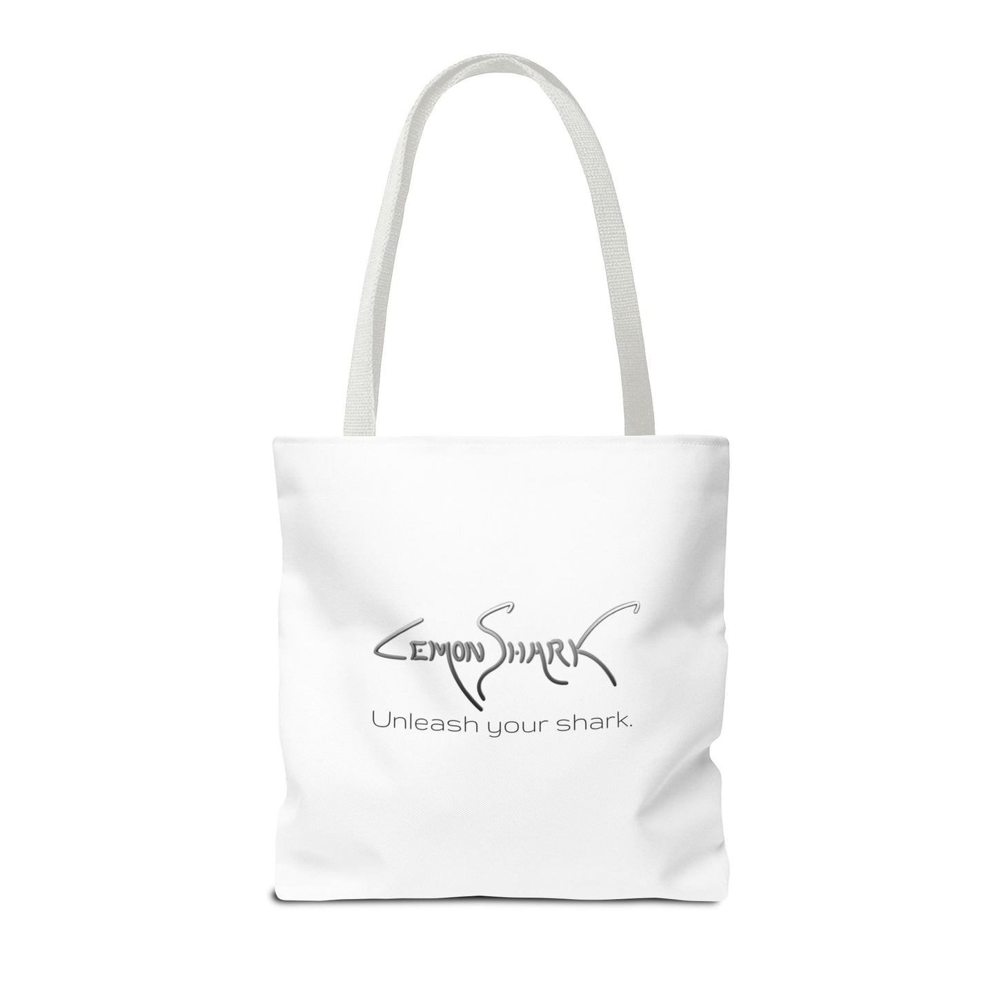 Shark Tote Bag — 'Ocean Authority' & 'Unleash Your Shark' Printed Tote