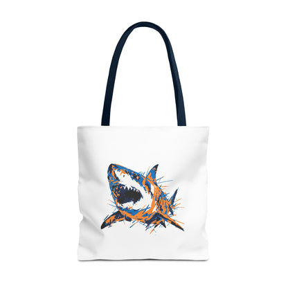 Shark Tote Bag - GW Slash Drawing NYK Colors
