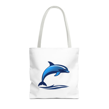 Dolphin Art Tote Bag — Ocean Beach Tote
