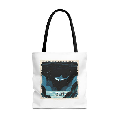 Shark Tote Bag - "Zen"
