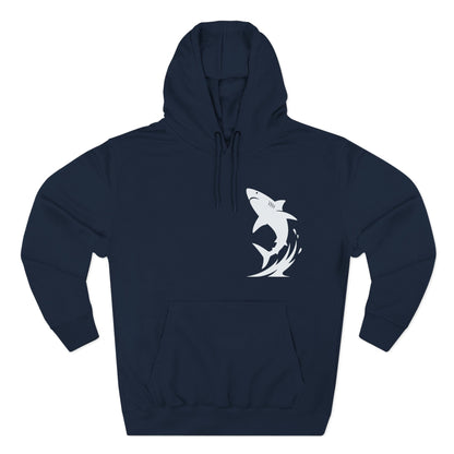 Shark Pullover Hoodie - Breach White