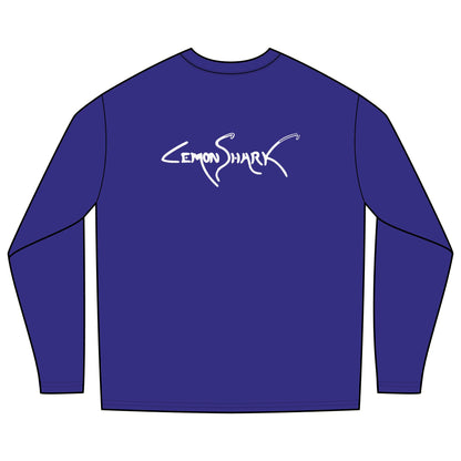 Rash Guard - Front Image: Surfer Silhouette, Back Image: Logo