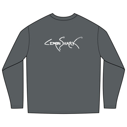 Rash Guard - Front Image: Surfer Silhouette, Back Image: Logo