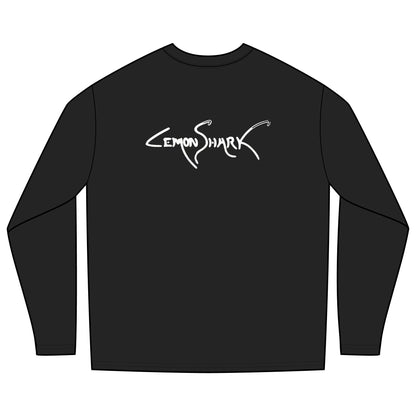 Rash Guard - Front Image: Surfer Silhouette, Back Image: Logo