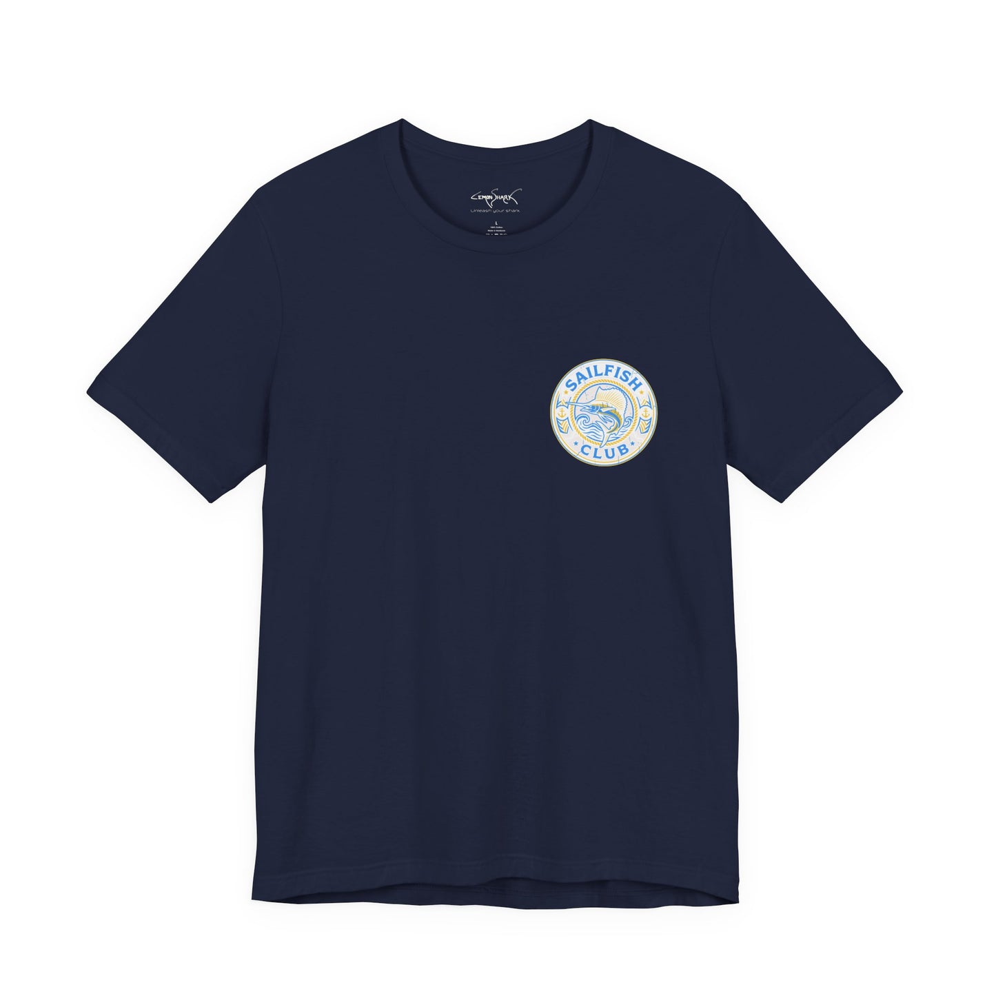 Sailfish Club Tee - Leap (Back Image, Front Logo)
