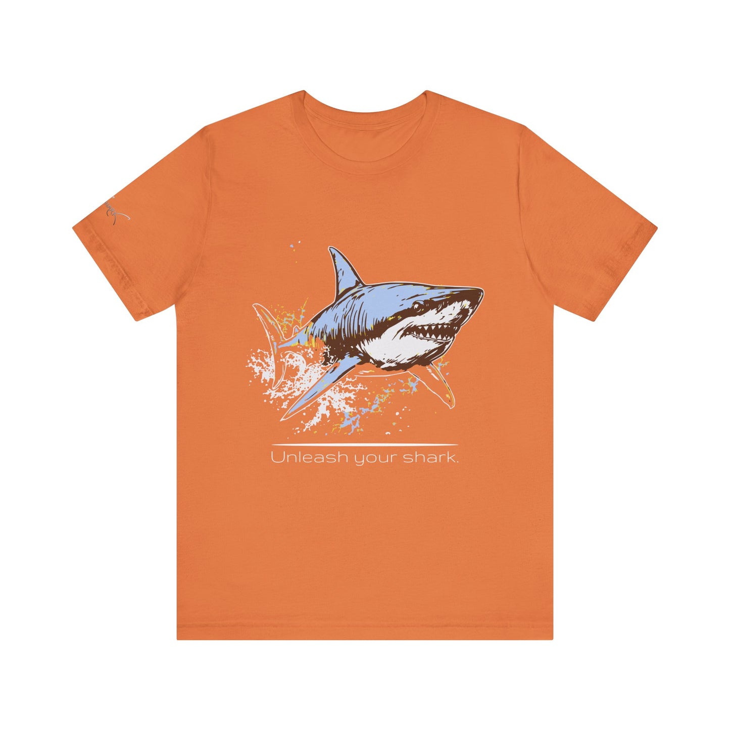 Great White Shark Ultimate "Unleash your shark" Graphic Unisex Jersey Tee