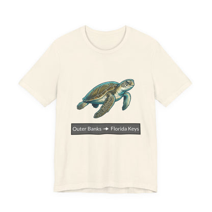 Turtle Tee - Migration "Outer Banks to Florida Keys"