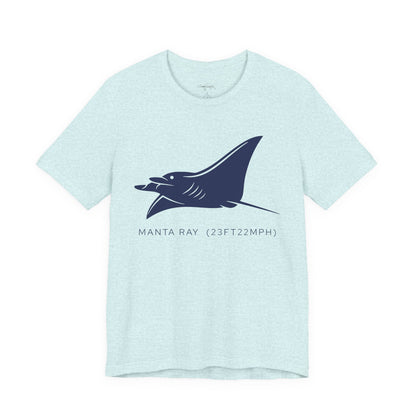 Manta Ray Tee - "Stats"