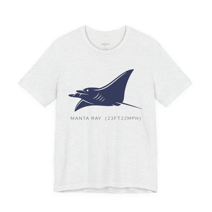 Manta Ray Tee - "Stats"