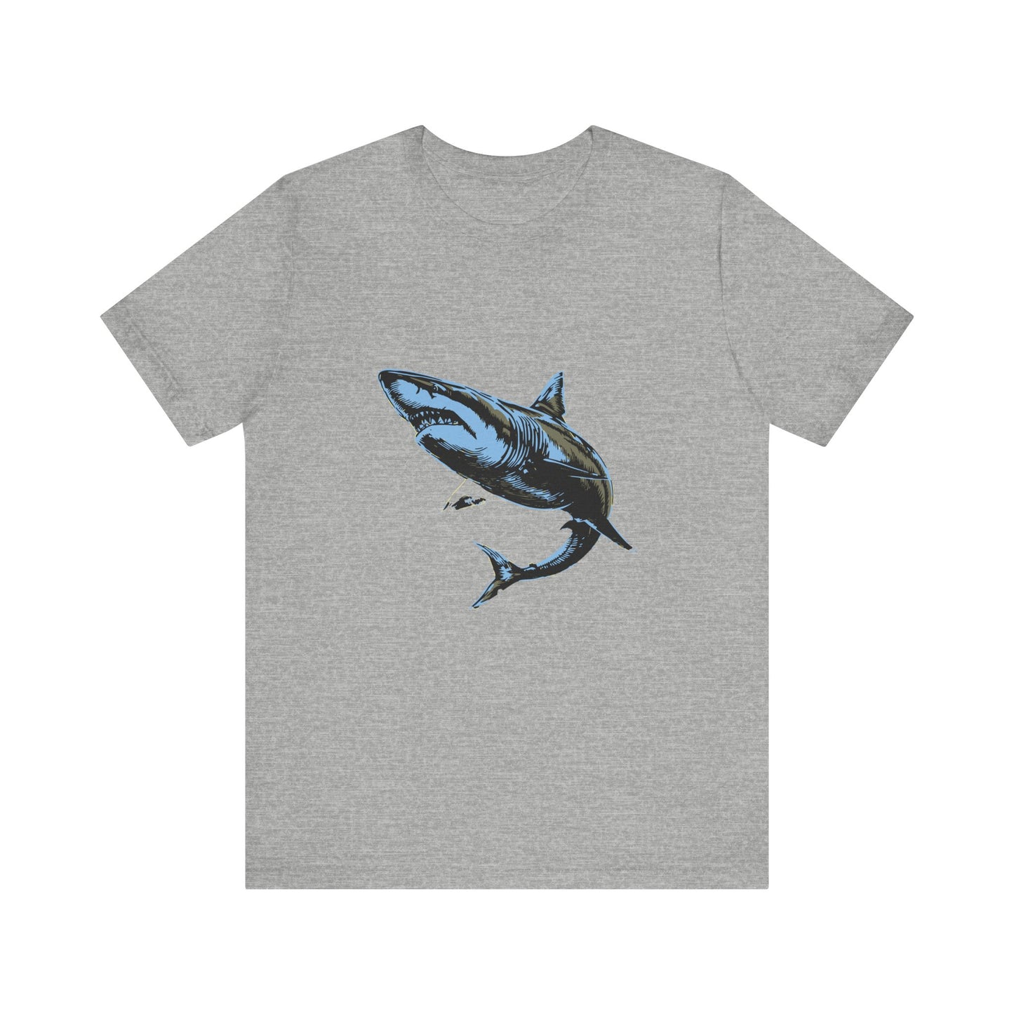 Great White Shark Graphic Unisex Jersey Tee