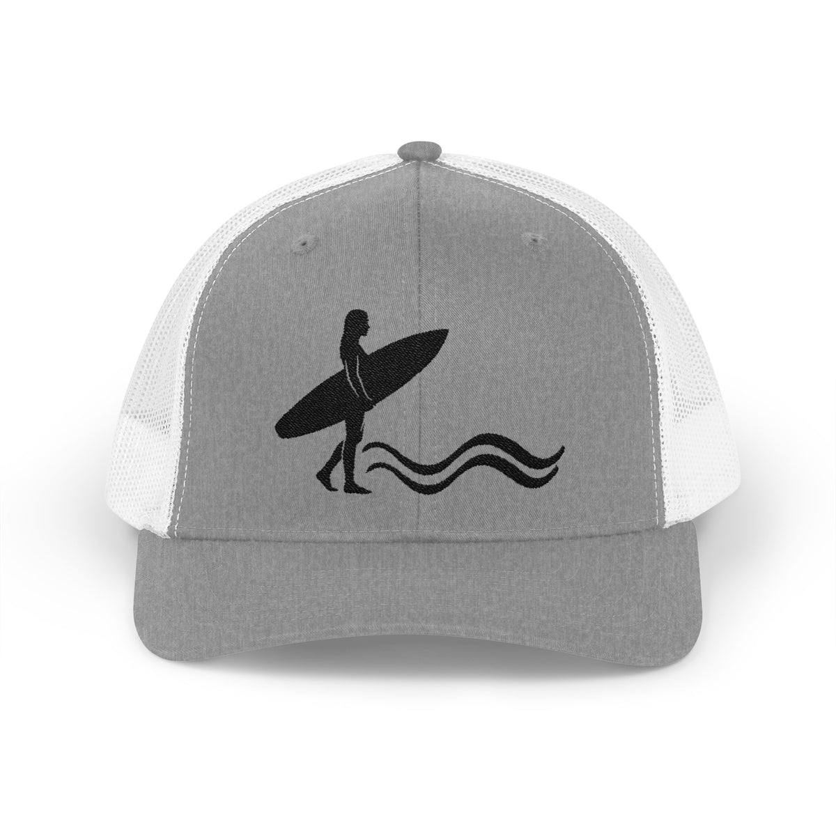 Surfer Silhouette Snapback Hat