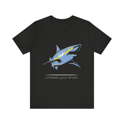 Blue Shark Tee - Unleash Your Shark