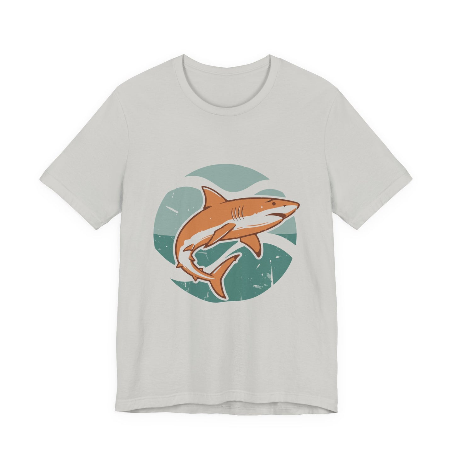 Shark Tee - Retro Orange