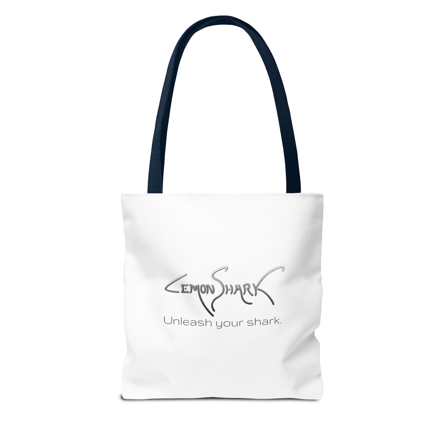 Shark Tote Bag — 'Ocean Authority' & 'Unleash Your Shark' Printed Tote