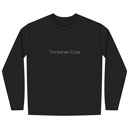 Rash Guard — Thresher Club (Back Image, Front Text)
