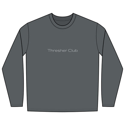Rash Guard — Thresher Club (Back Image, Front Text)