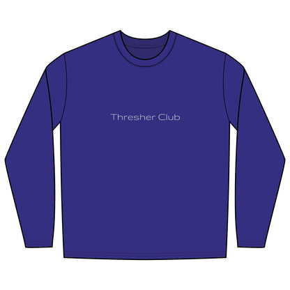 Rash Guard — Thresher Club (Back Image, Front Text)