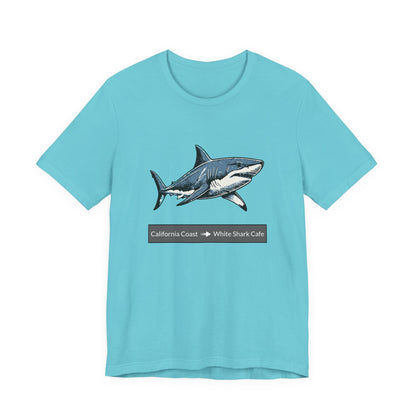 Shark Tee - Migration "California Coast to White Shark Cafe"