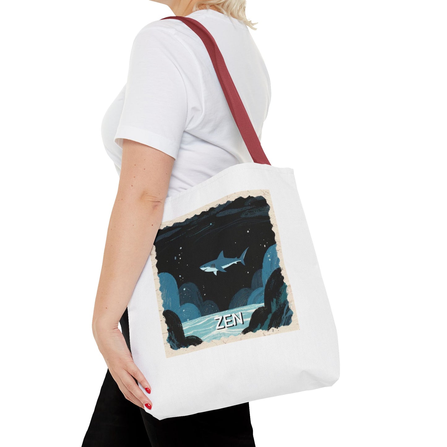 Shark Tote Bag - "Zen"