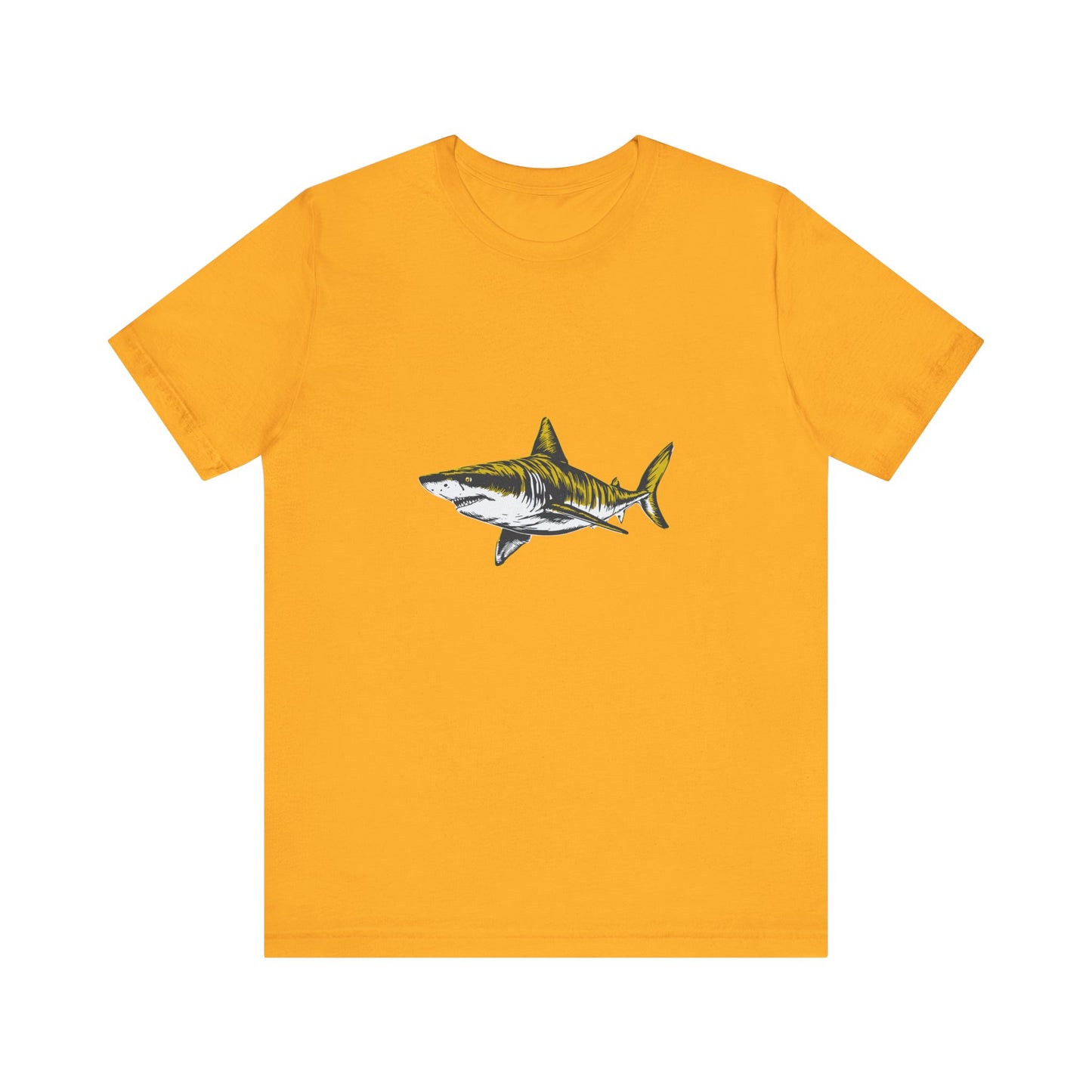 Vintage Tiger Shark Graphic Unisex Jersey Tee