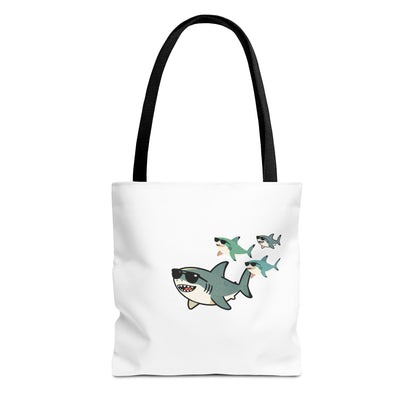 Shark Tote Bag - Sharky School