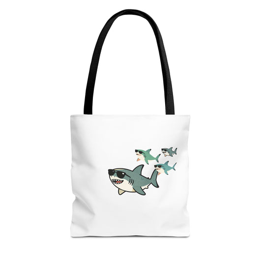 Shark Tote Bag - Sharky School