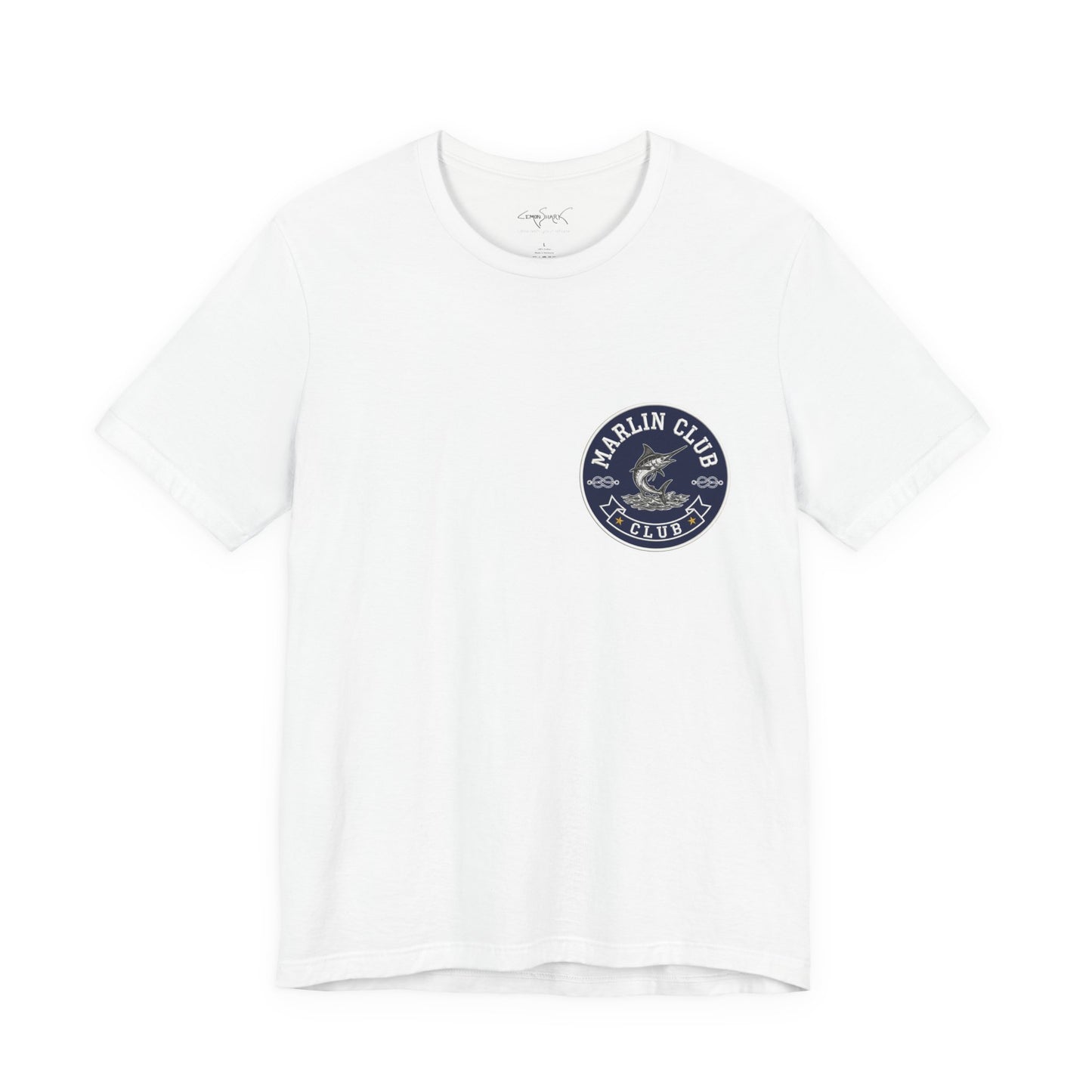 Marlin Club Tee - Leap (Back Image, Front Logo)