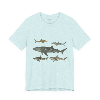 Shark Tee - Ocean's Five (Logo on Back)