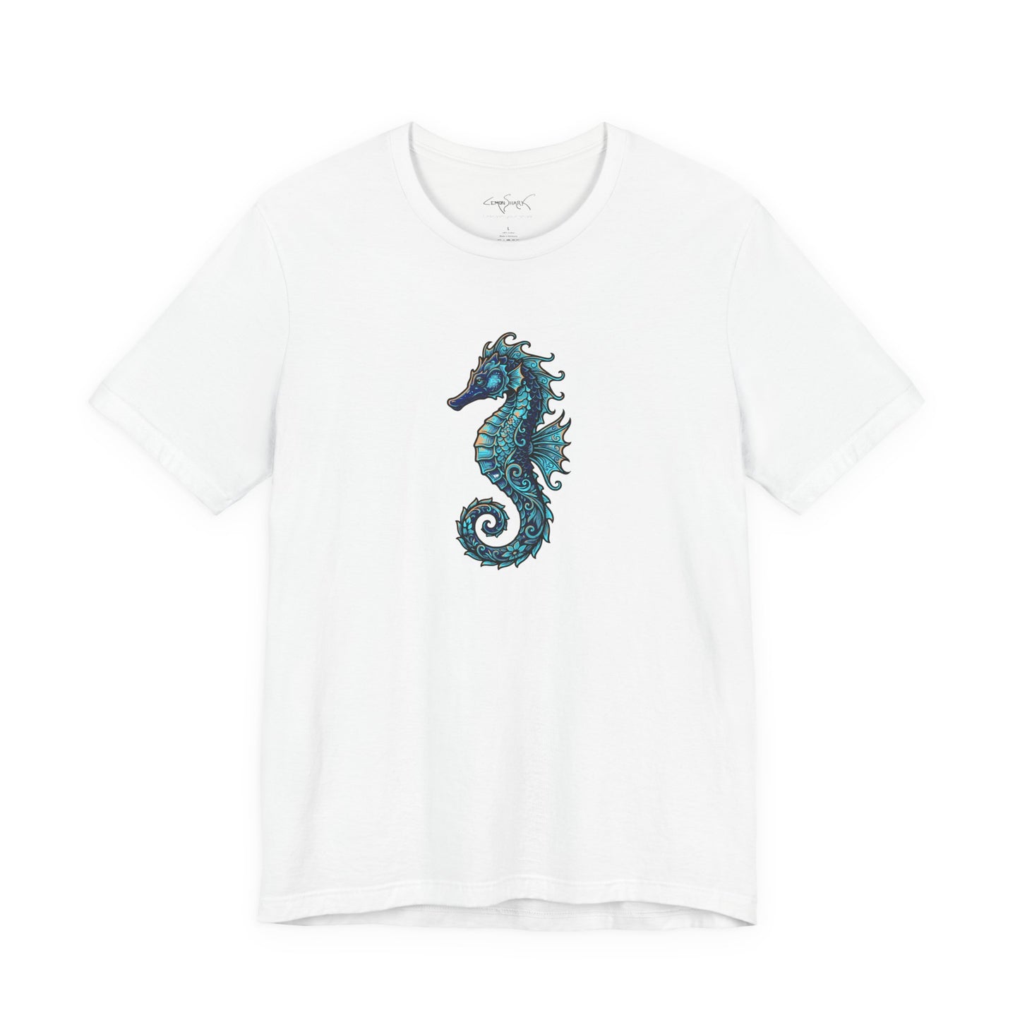 Seahorse Tee - Front & Back Image "Sea Dragon"