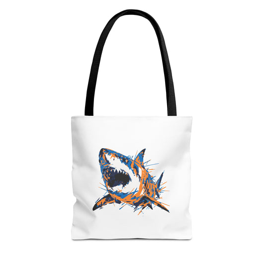 Shark Tote Bag - GW Slash Drawing NYK Colors
