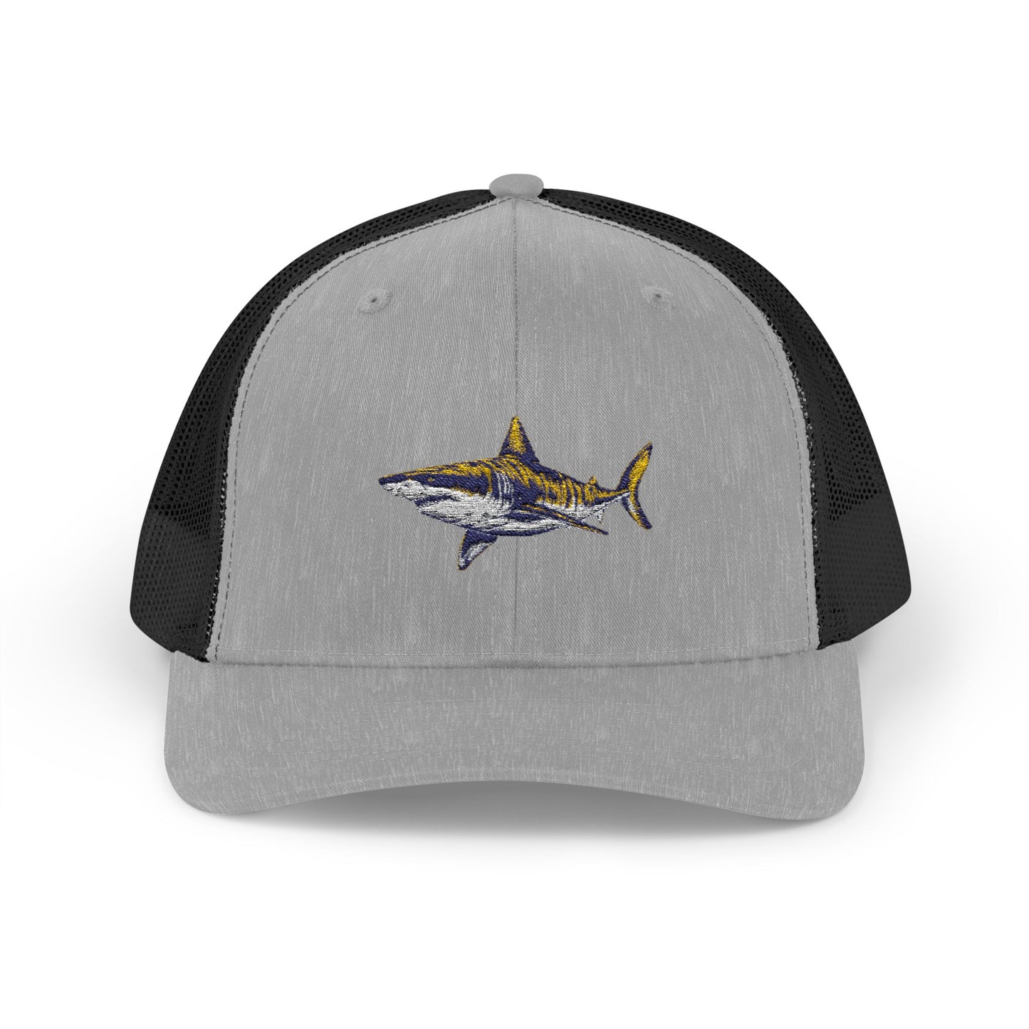 Tiger Shark Embroidered Snapback Cap