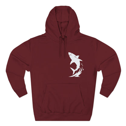 Shark Pullover Hoodie - Breach White