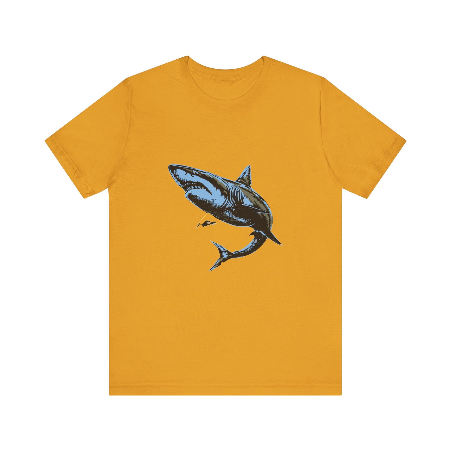 Great White Shark Graphic Unisex Jersey Tee
